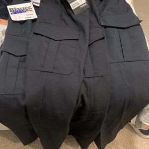 Blauer Men's side pocket wool blend trouser